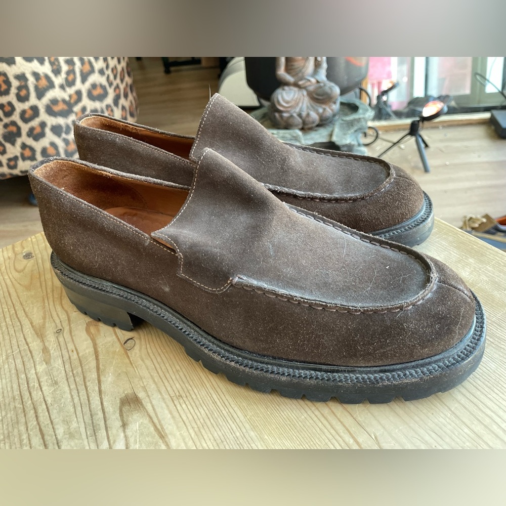 Rare Gucci Men’s Suede Loafers - Picture 2 of 7